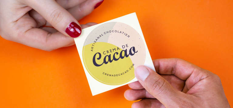 promote your businesss with a sticker