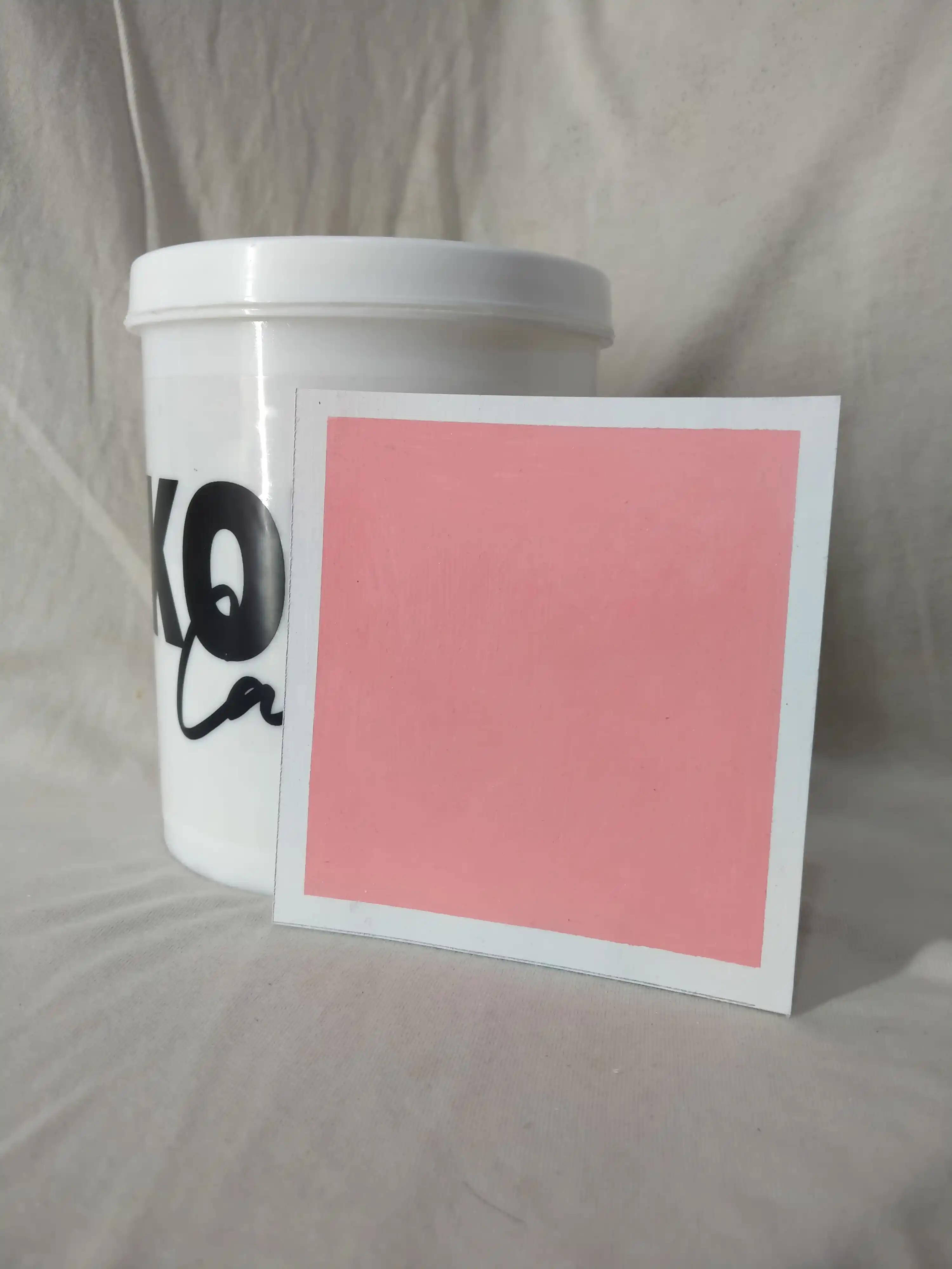 Oriental Pink Lime Wash Texture Paint India - kolor canvas
