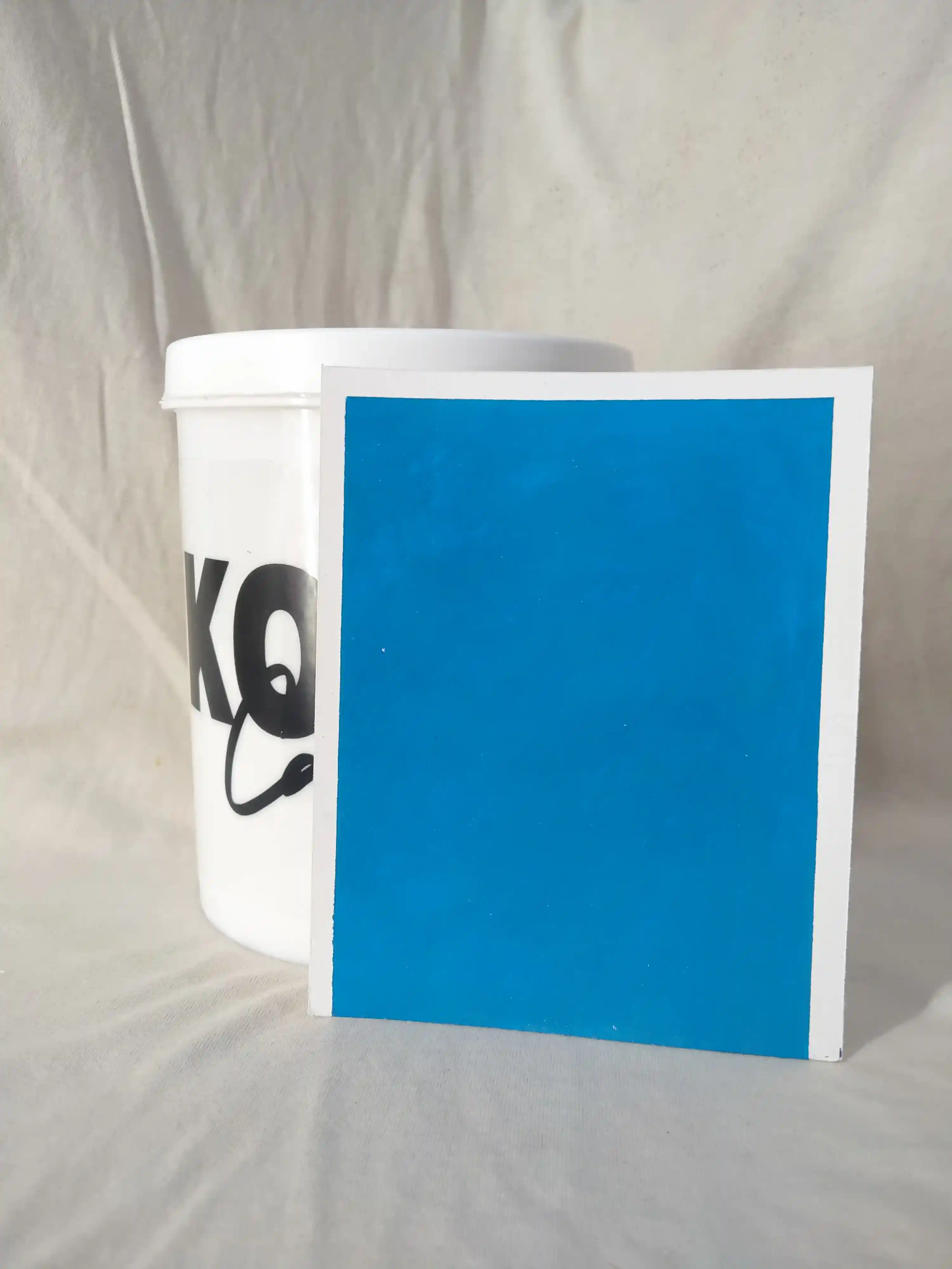 Blue Eyes Blue Eyes Lime Wash Texture Paint India - kolor canvas