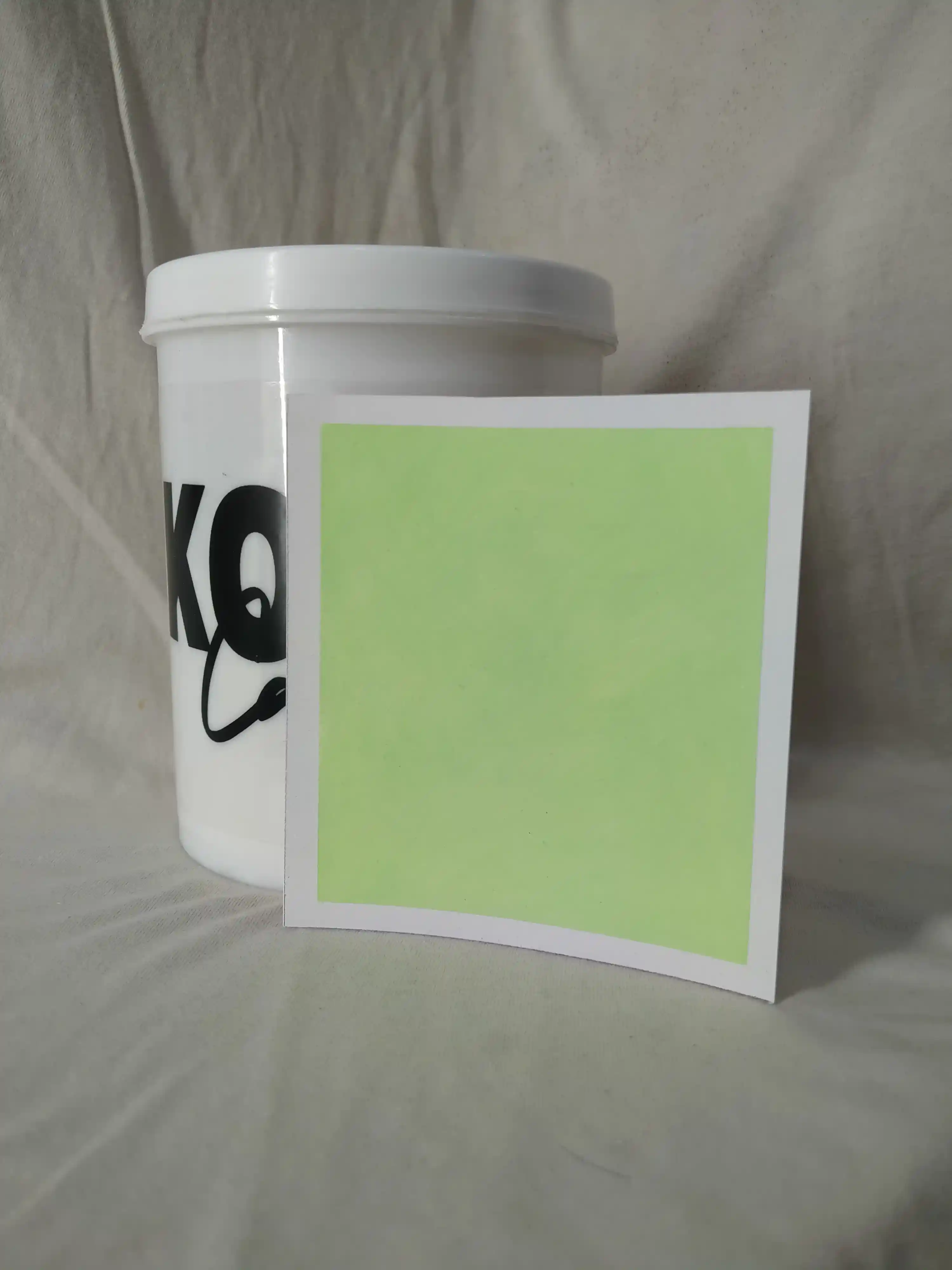 Olivine Lime Wash Texture Paint India - kolor canvas