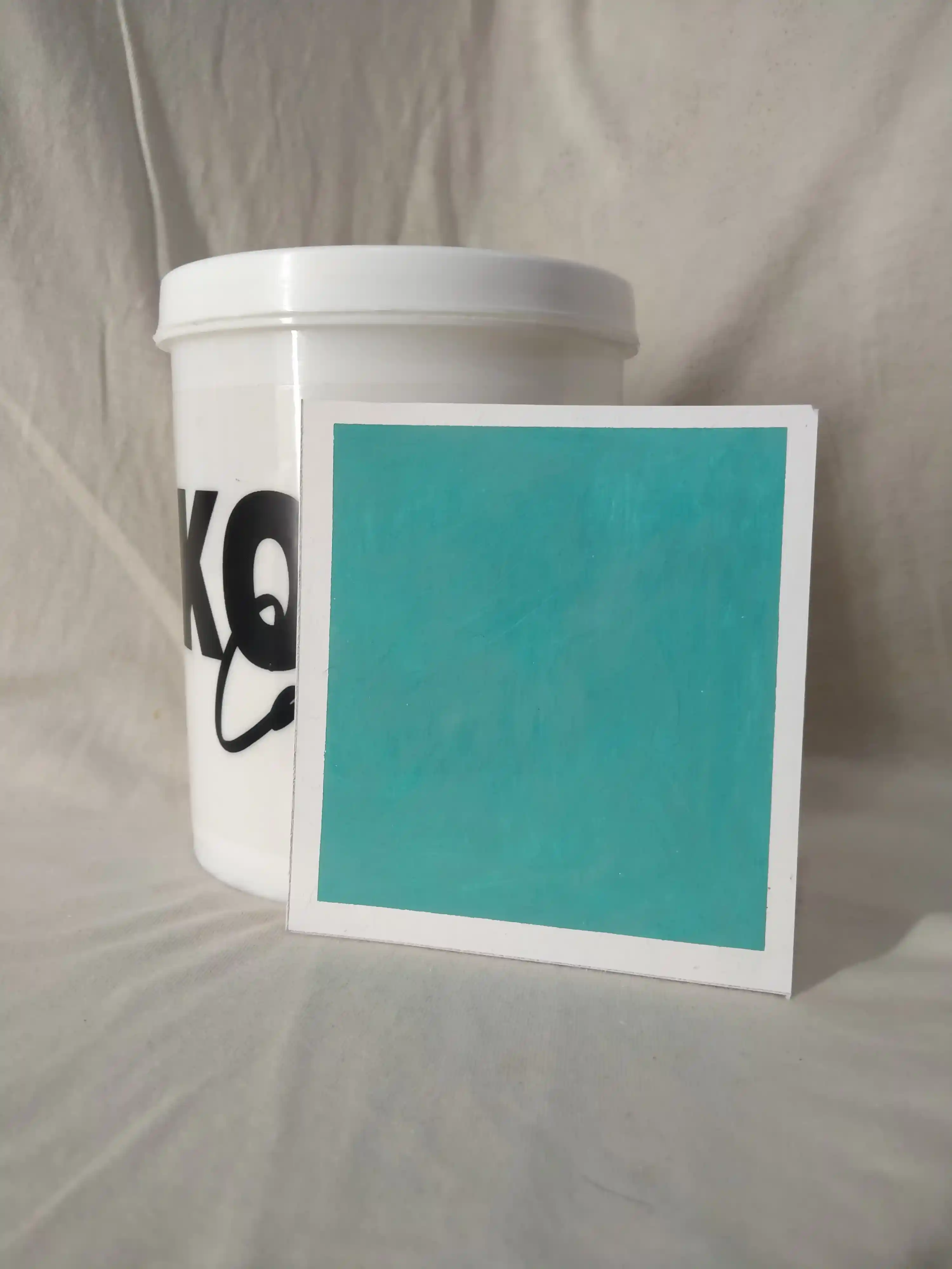 Pacific Depths Lime Wash Texture Paint India - kolor canvas