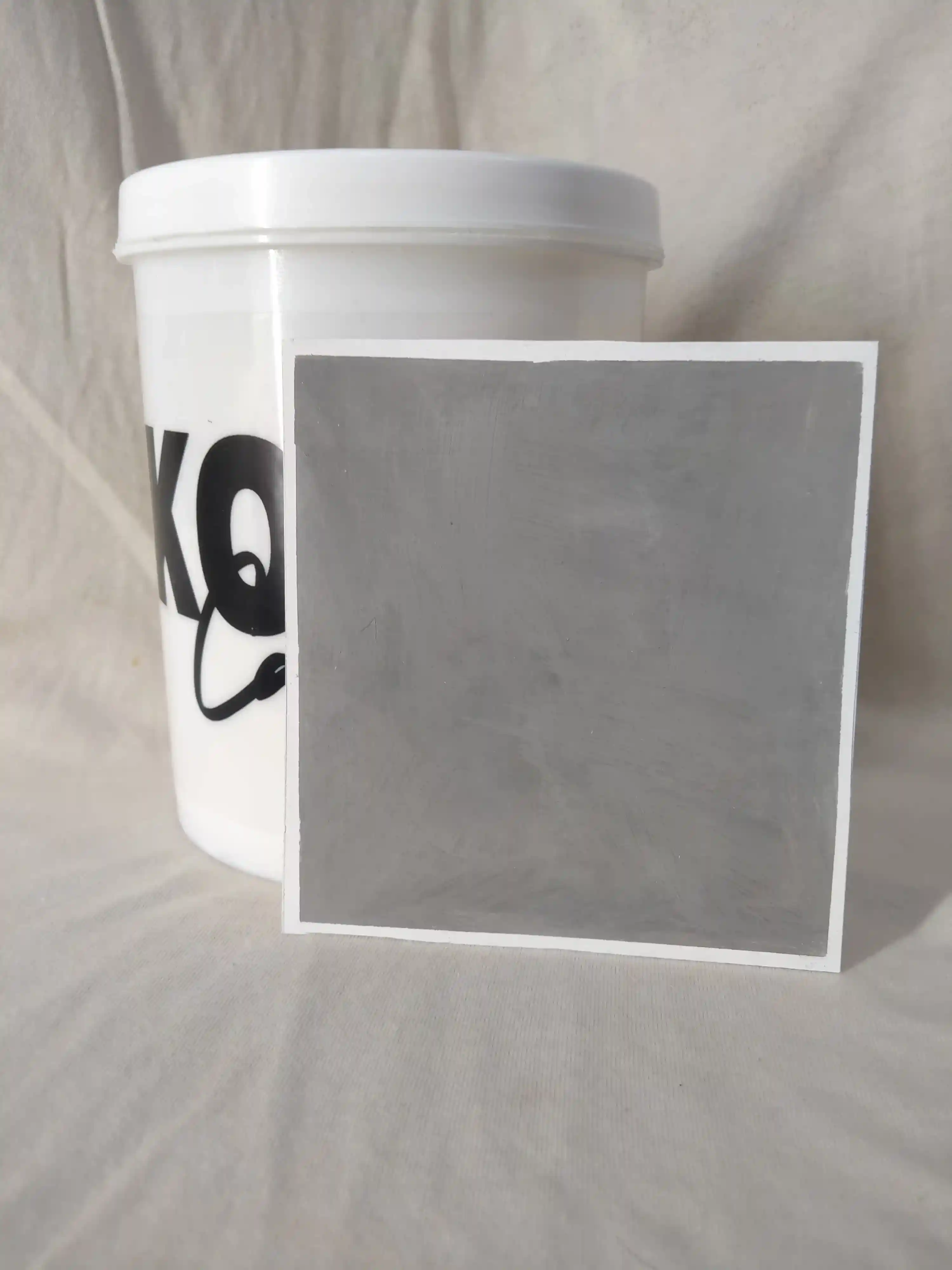 Concrete Smokey Gray Lime Wash Texture Paint India - kolor canvas