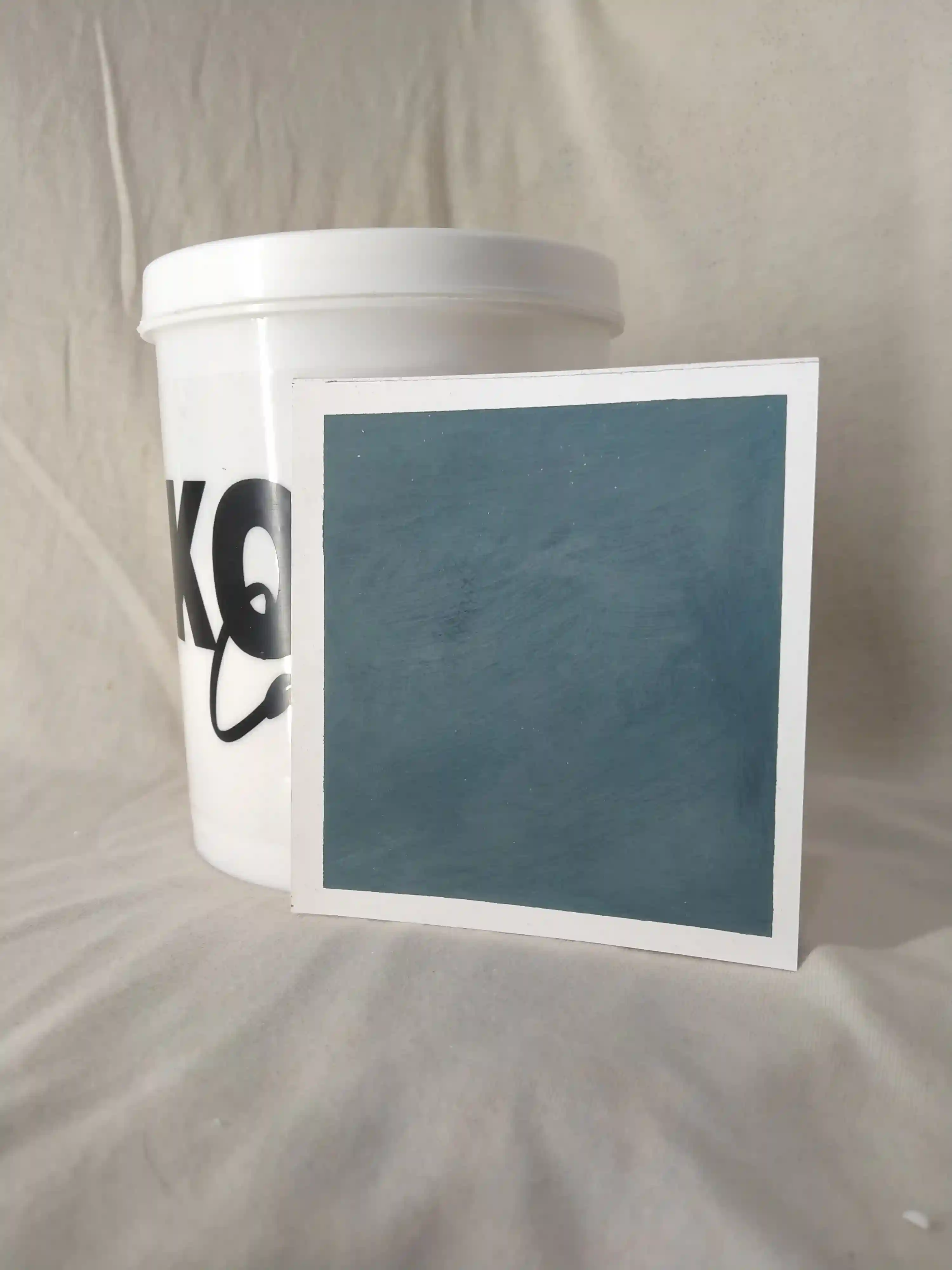 Cadet Lime Wash Texture Paint India - kolor canvas