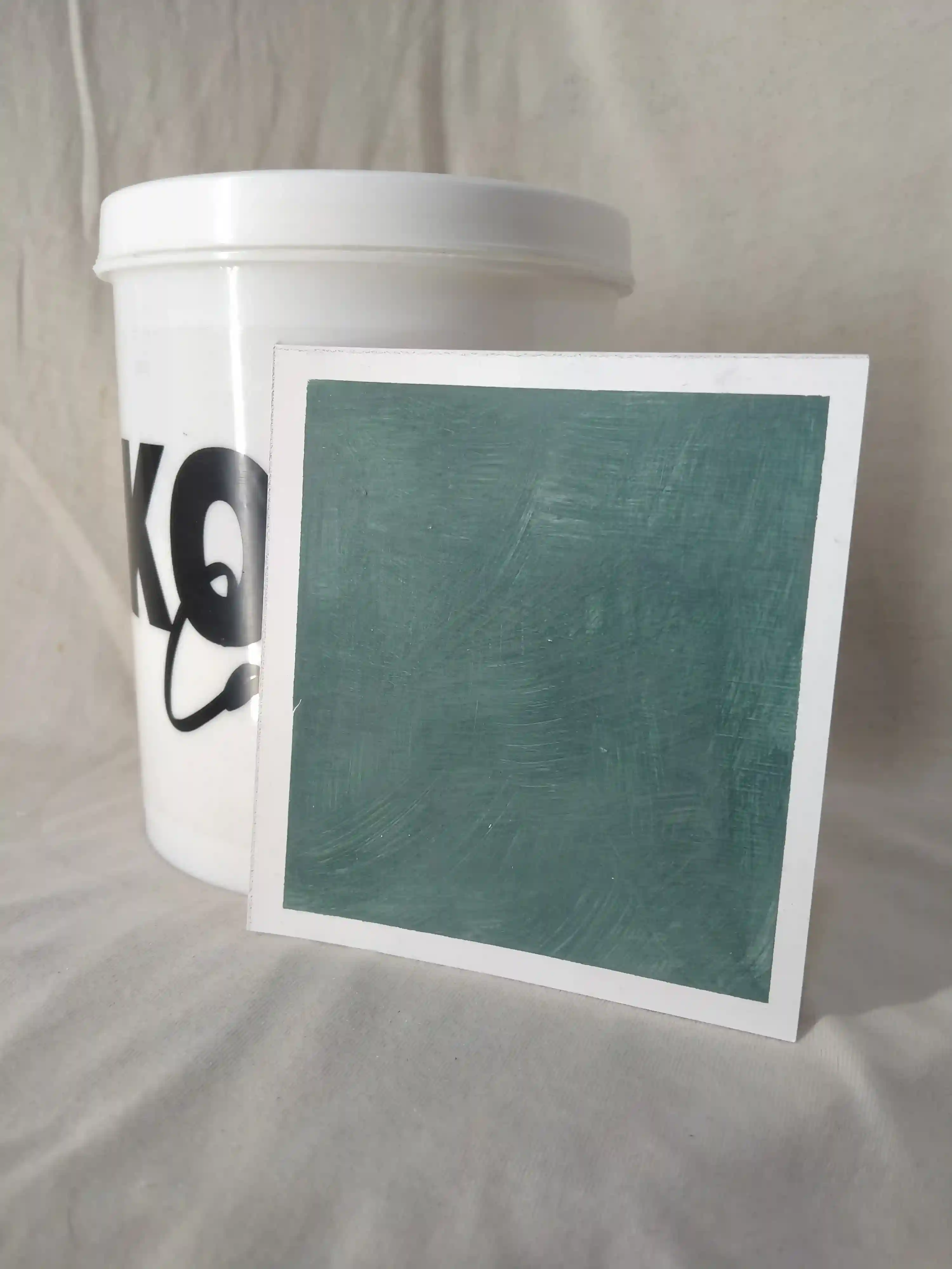 Gray Asparagus Lime Wash Texture Paint India - kolor canvas