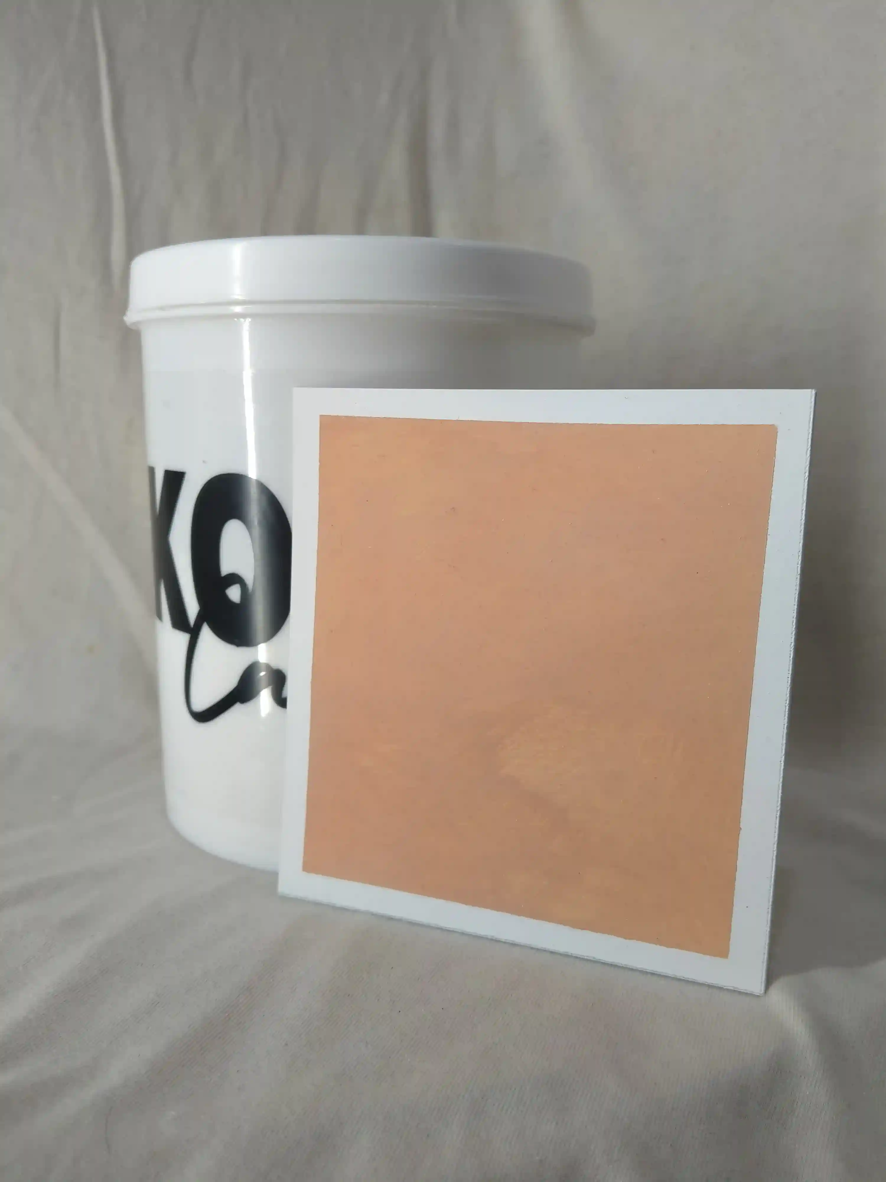 Terracotta Clay Brown Lime Wash Texture Paint India - kolor canvas