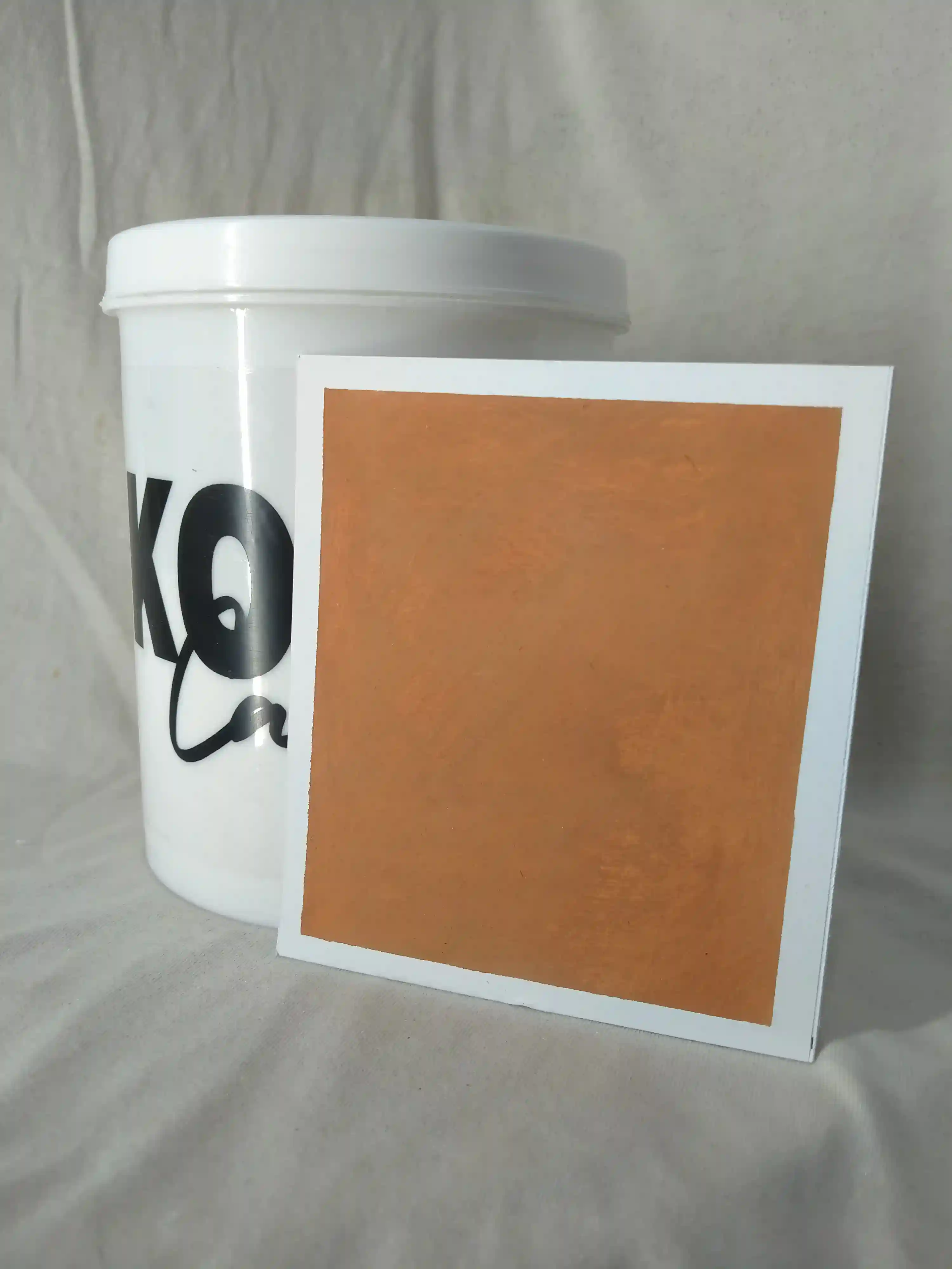 Terracotta Earth Lime Wash Texture Paint India - kolor canvas
