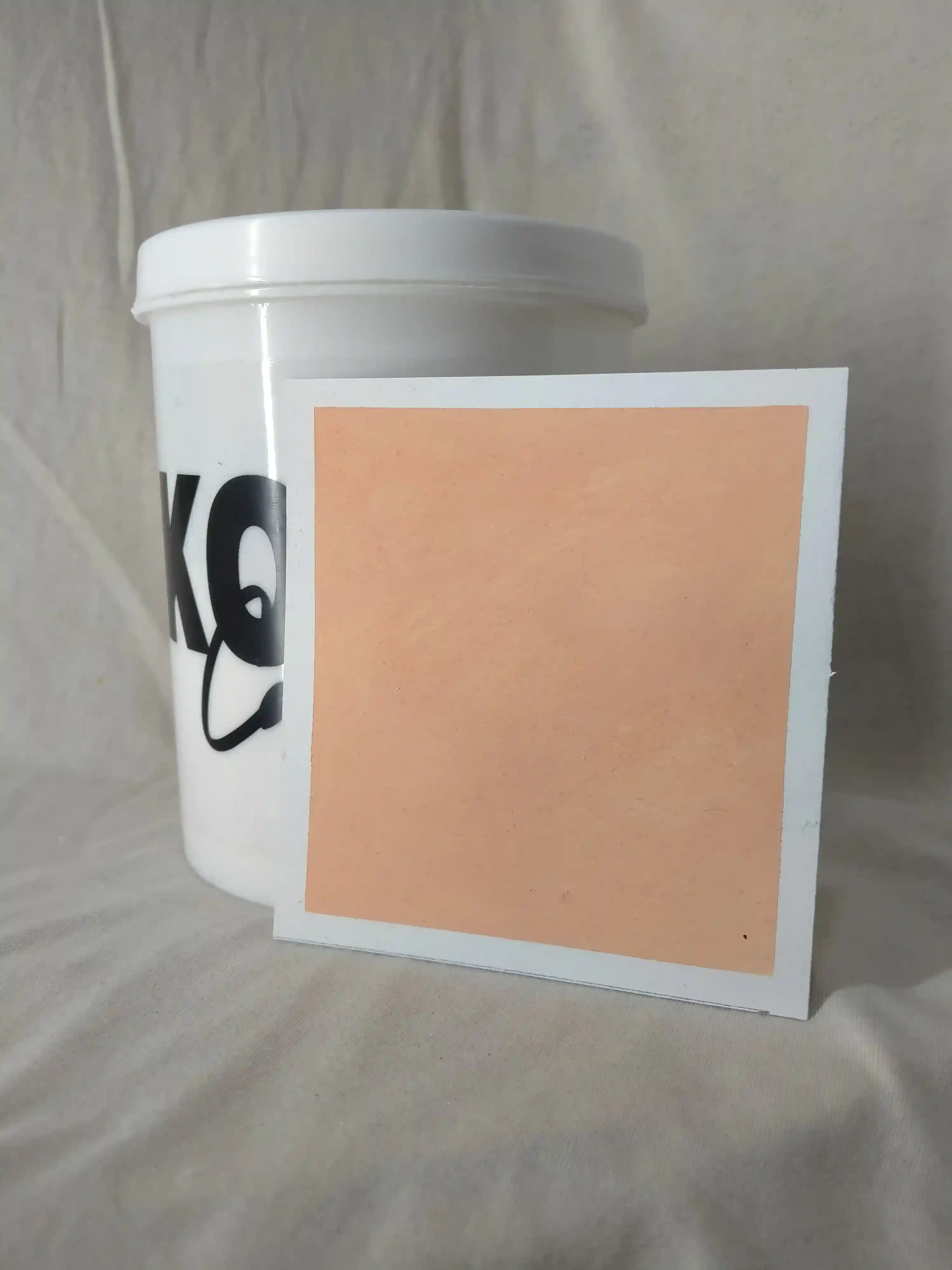 Salmon Lime Wash Texture Paint India - kolor canvas