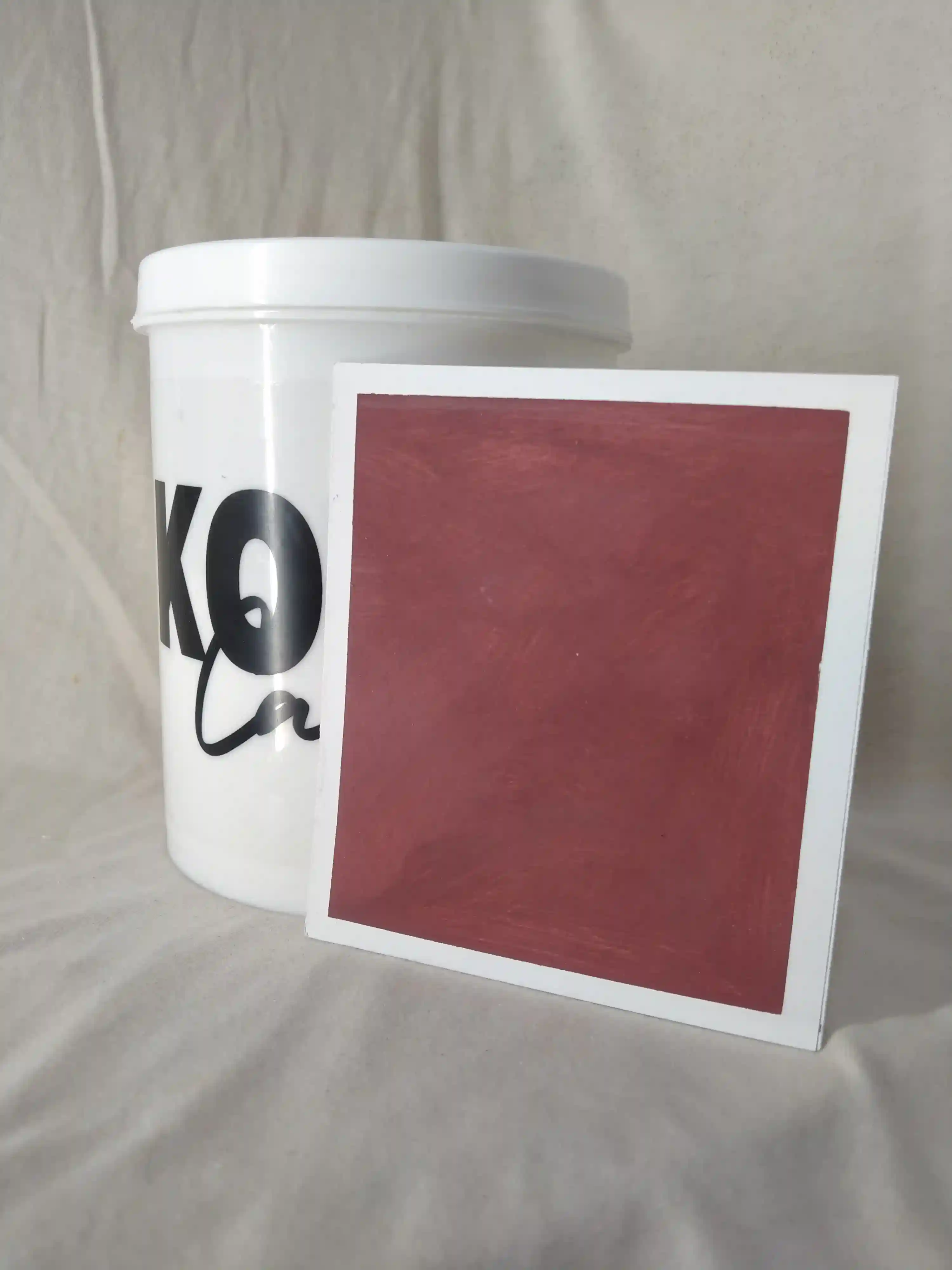 Maroon Mystique Lime Wash Texture Paint India - kolor canvas