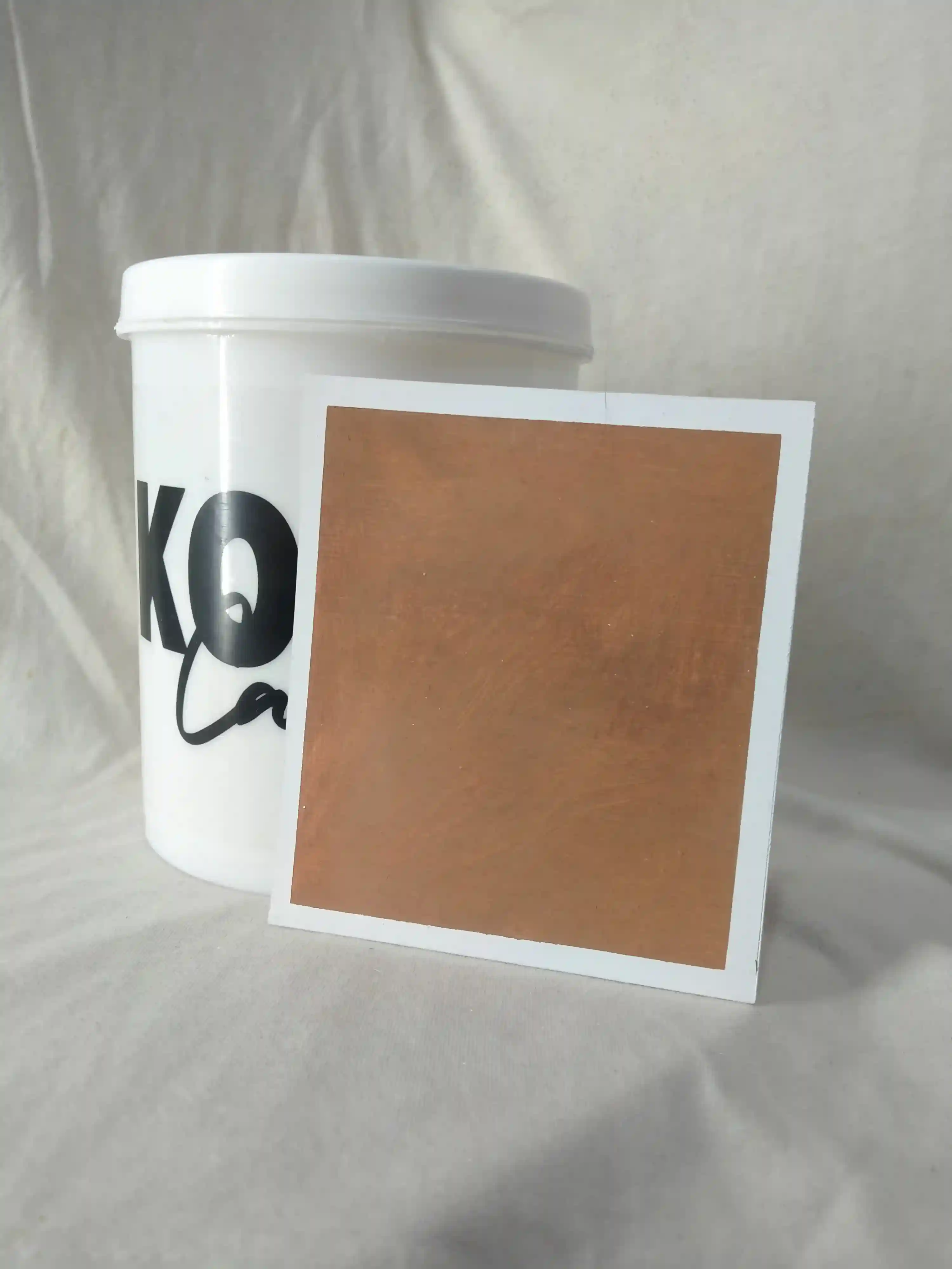 Cinnamon Terracotta Lime Wash Texture Paint India - kolor canvas