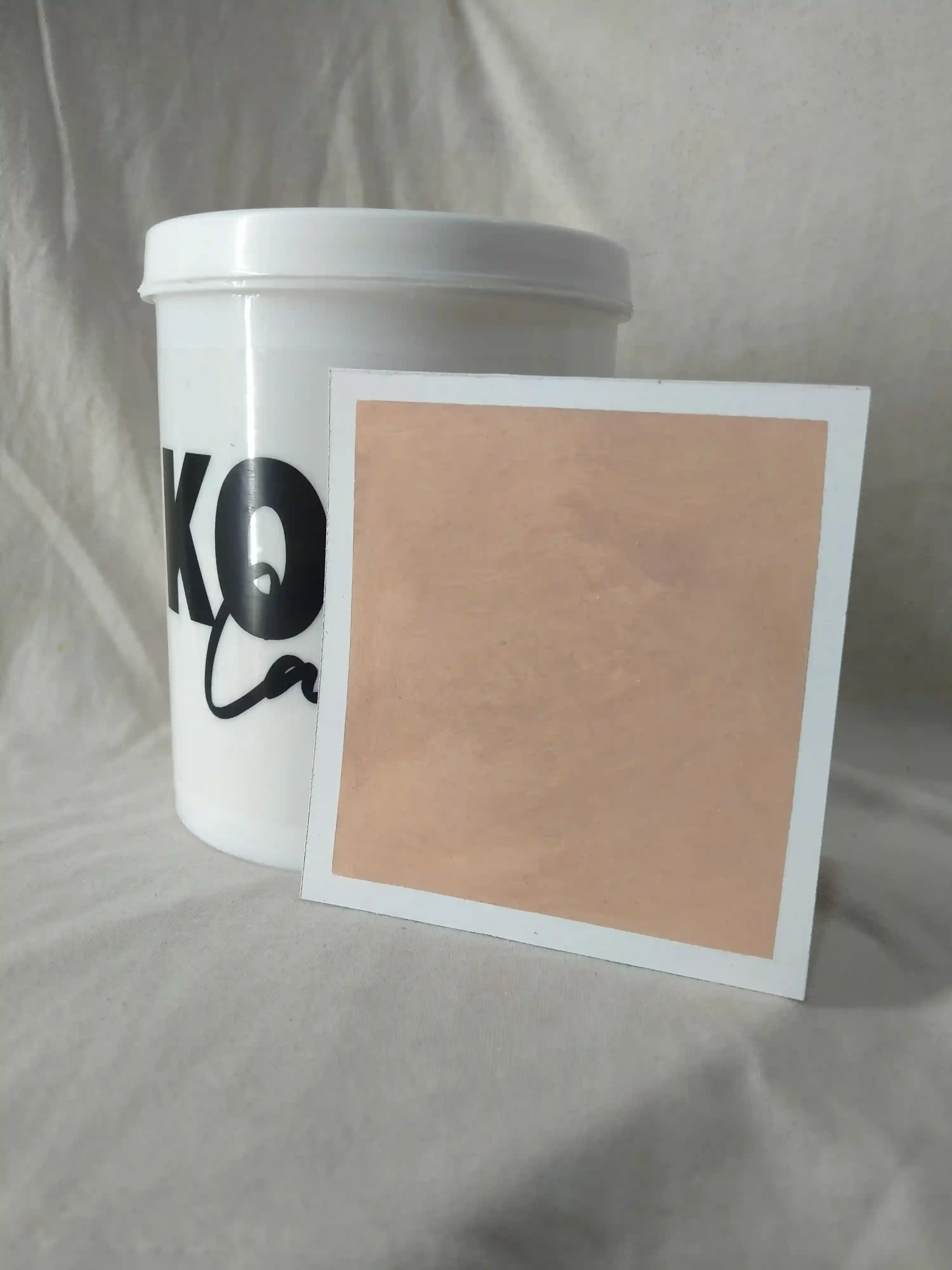 Spiced Mahogany Lime Wash Texture Paint India - kolor canvas