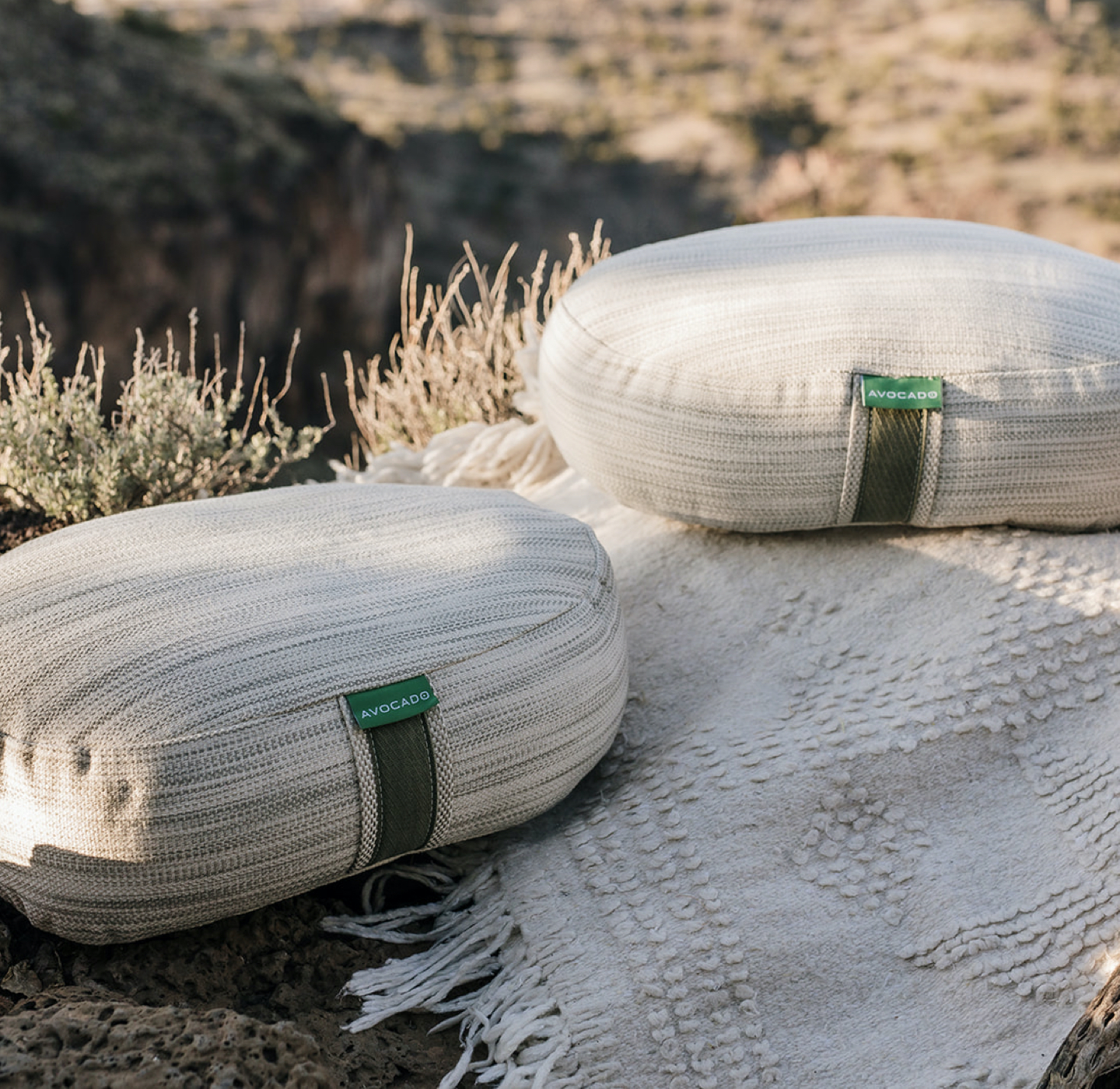 Yoga Meditation Pillow Avocado Green Mattress®