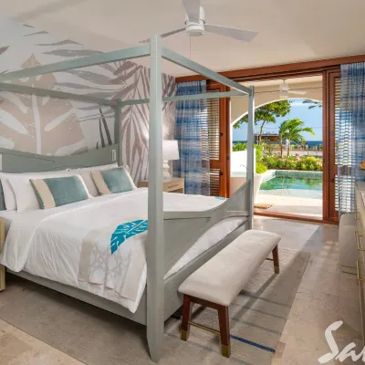 Amante One Bedroom Swim-up Oceanview Butler Suite with Patio Tranquility