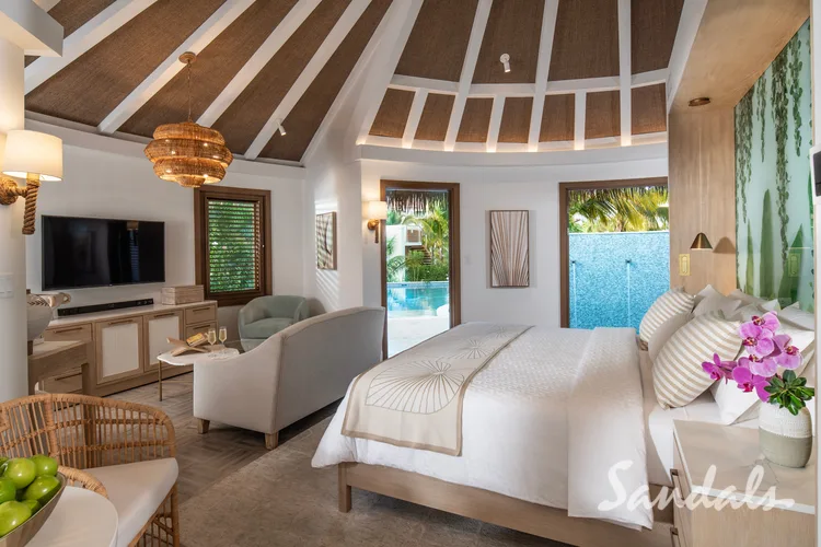 Coyaba Villa Swim-up Rondoval Butler Suite