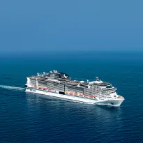 MSC Cruises MSC Bellissima itinerary map