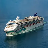 Norwegian Cruise Line Norwegian Jade itinerary map