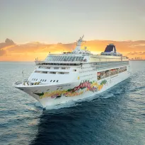 Norwegian Cruise Line Norwegian Sky itinerary map