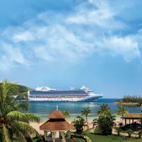 Princess Cruises Crown Princess itinerary map