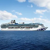 Princess Cruises Island Princess itinerary map