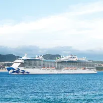 Princess Cruises Majestic Princess itinerary map