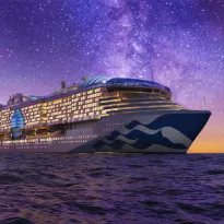 Princess Cruises Star Princess itinerary map
