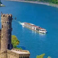 Viking River Cruises Viking Hervor itinerary map