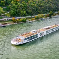 Viking River Cruises Viking Honir itinerary map