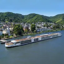 Viking River Cruises Viking Vili itinerary map