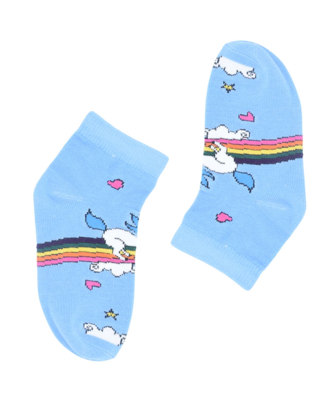Luxurious Plush Fleece Cozy Socks in Neutral/Blue Stripes with Sherpa Lining – Ultimate Winter Loungewear