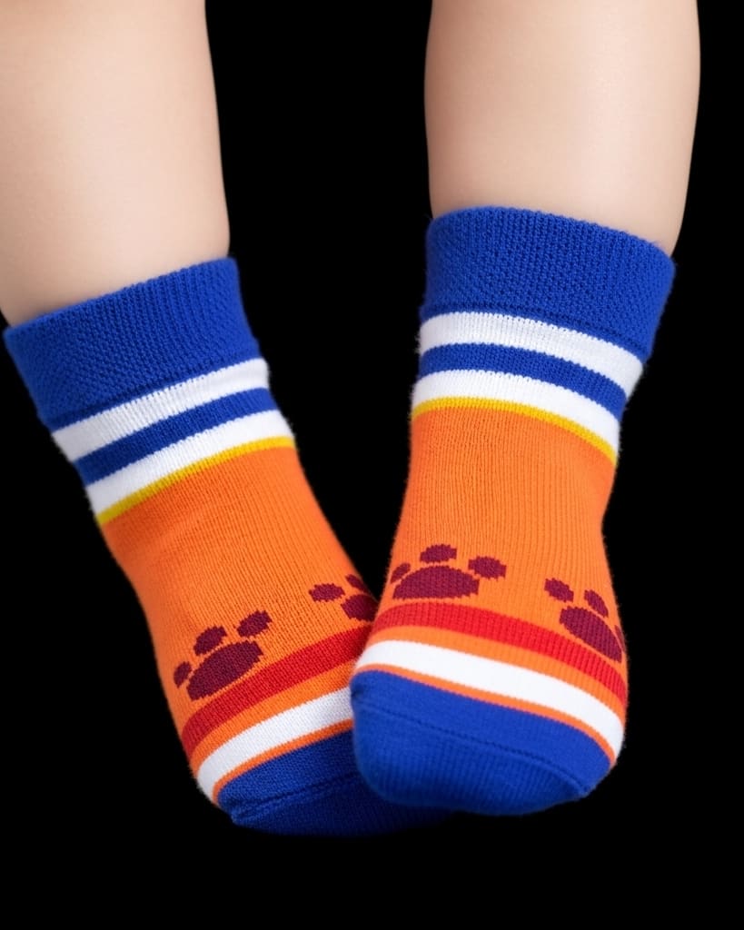 Orange Paw Patrol Baby Crew Socks thumbnail 2