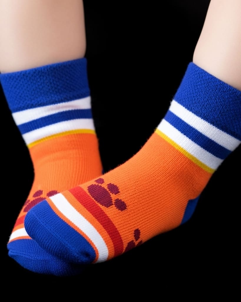 Orange Paw Patrol Baby Crew Socks thumbnail 3