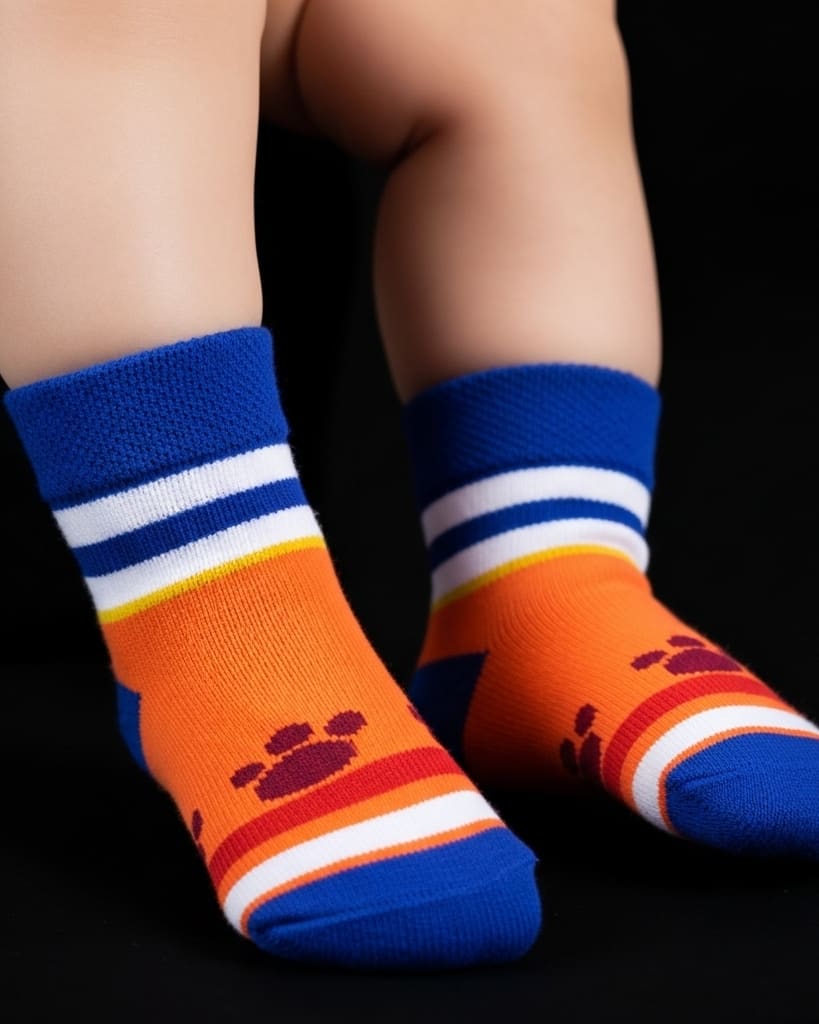 Orange Paw Patrol Baby Crew Socks thumbnail 4