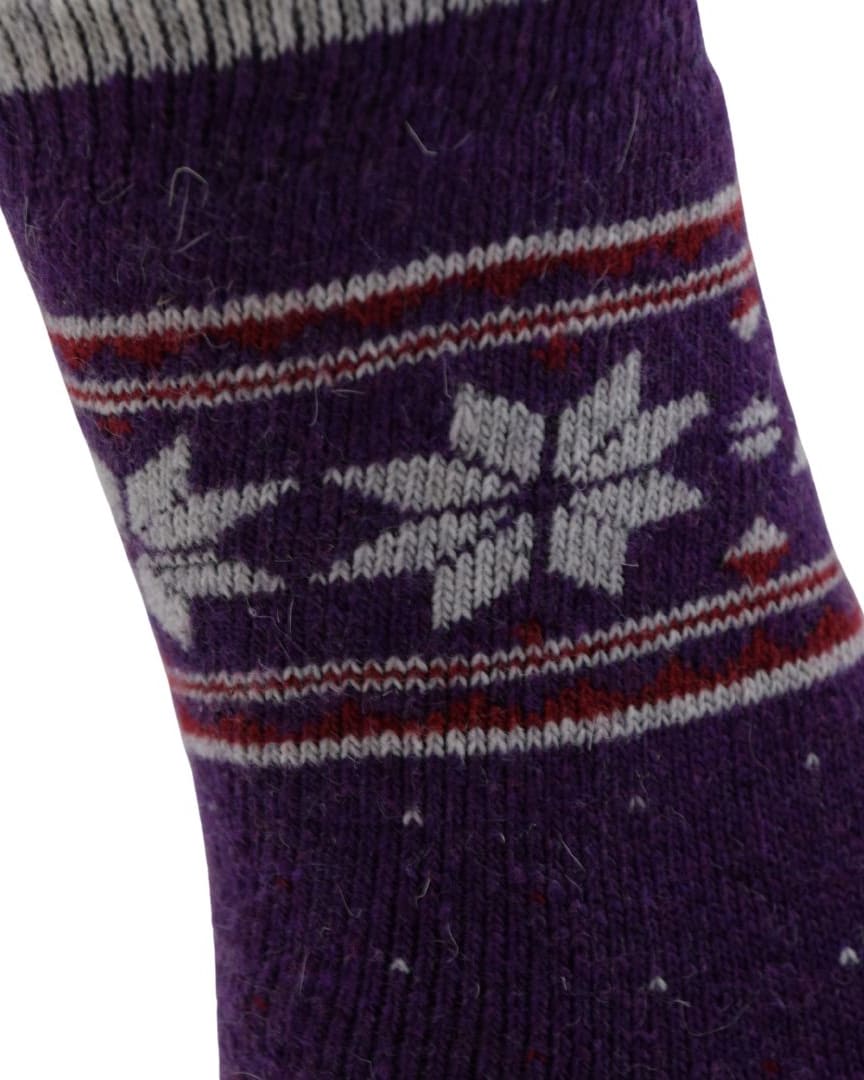 Blue Kids Winter Socks with Cute Face Design & Soft Fur Cuff (3–4 Years) thumbnail 4