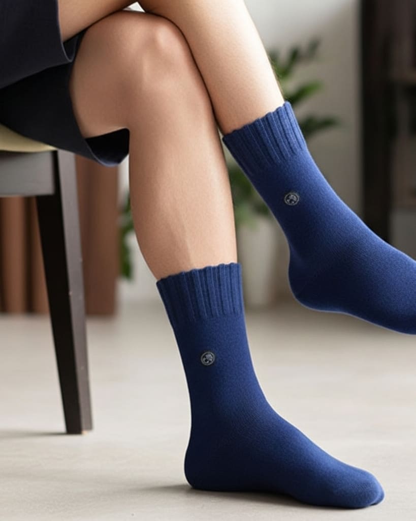 Luxury Wool Socks Gift Box – 4 Pair Set | Premium Warmth & Classic Colors thumbnail 2