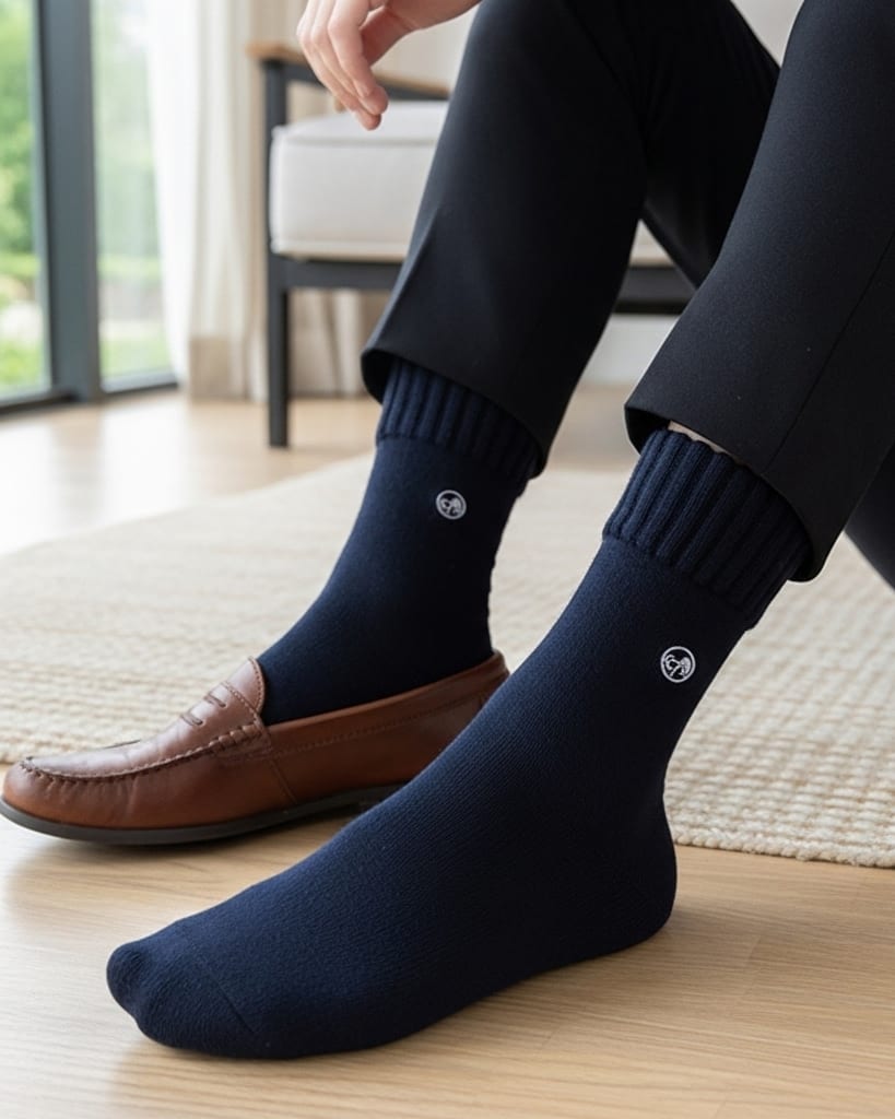 Luxury Wool Socks Gift Box – 4 Pair Set | Premium Warmth & Classic Colors thumbnail 3