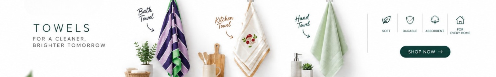 Towels category banner