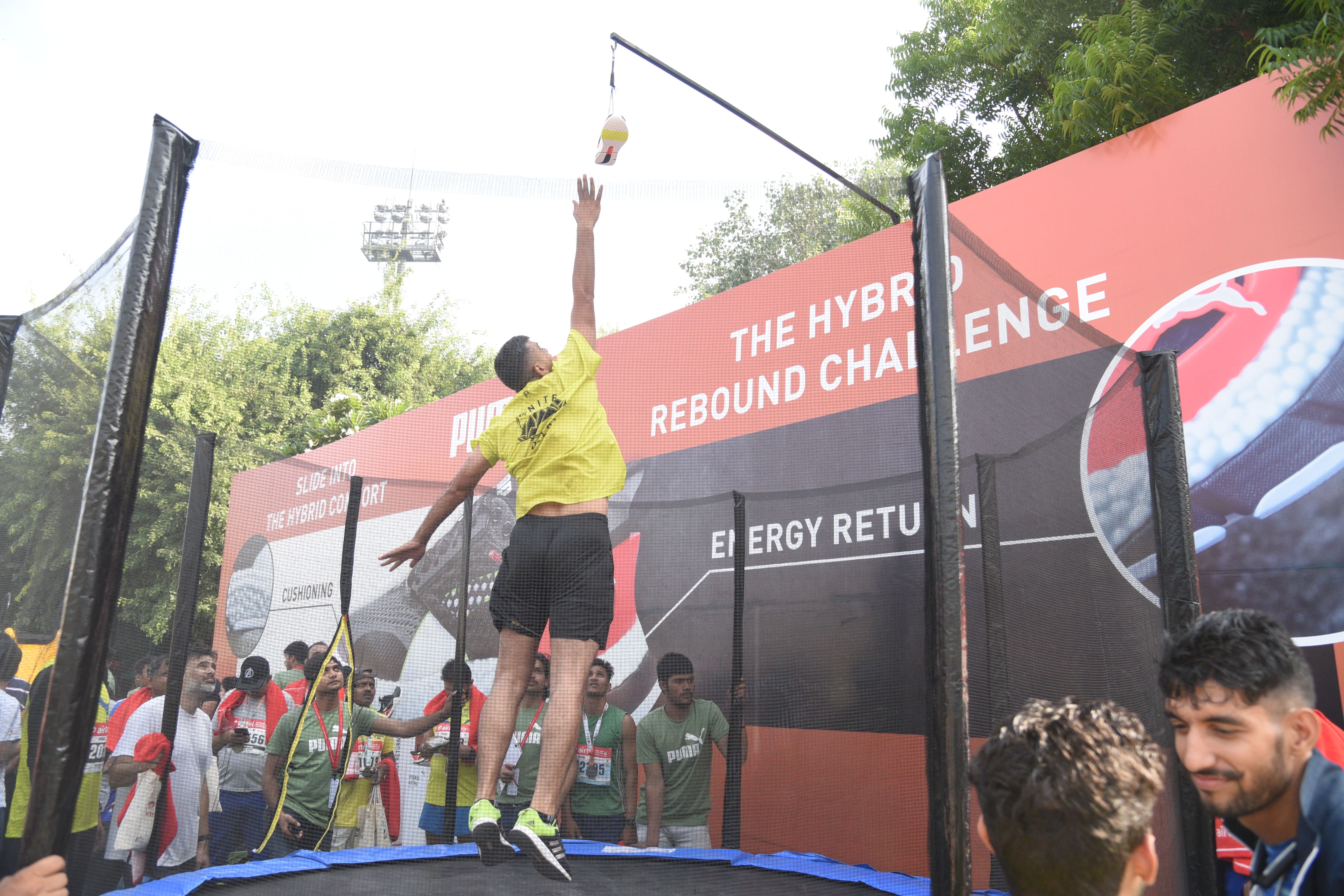 Image of AVS at Airtel Delhi Half Marathon 2019 for Puma, Volini Maxx & Tata Motors