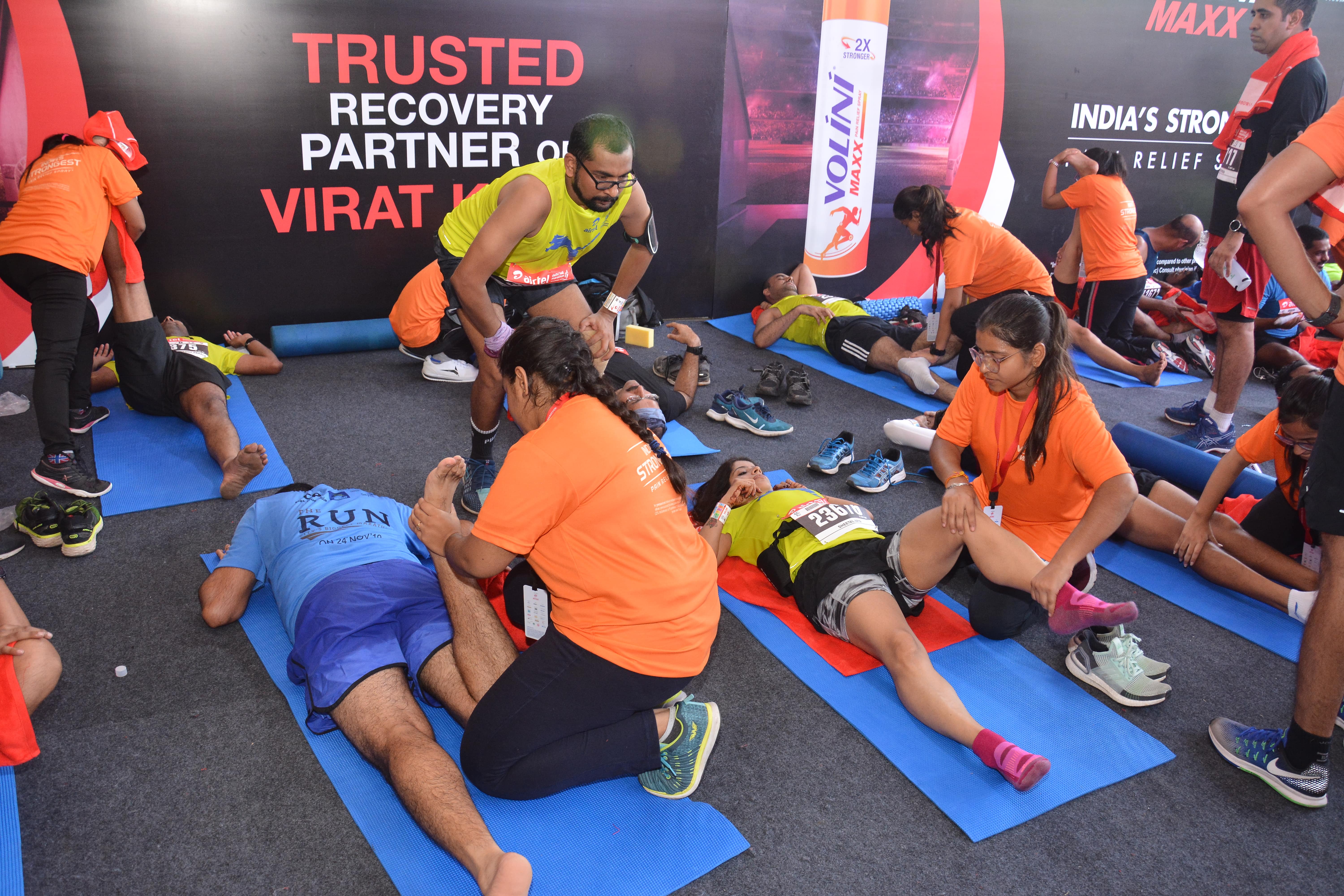 Image of AVS at Airtel Delhi Half Marathon 2019 for Puma, Volini Maxx & Tata Motors