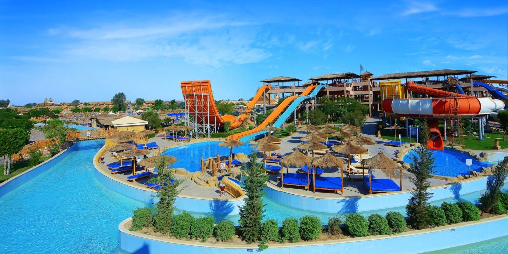 ᐅ TOP 6 Ägypten Hotels mit spektakulären Aquaparks & Wasserrutschen