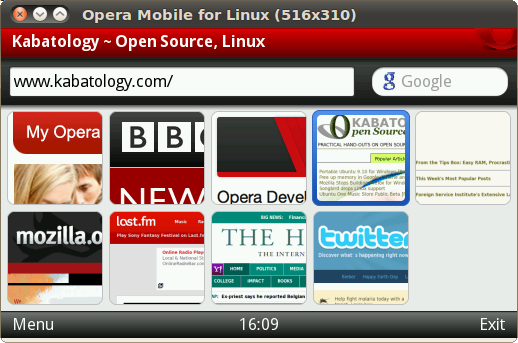 Opera Mobile Classic Emulator