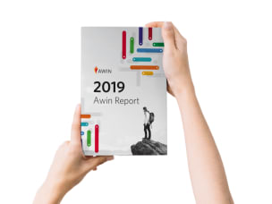 Durch den Awin Report blättern