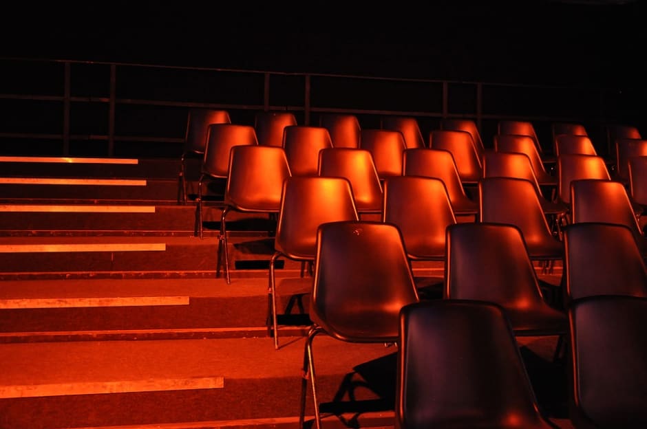 chairs in lecture hall