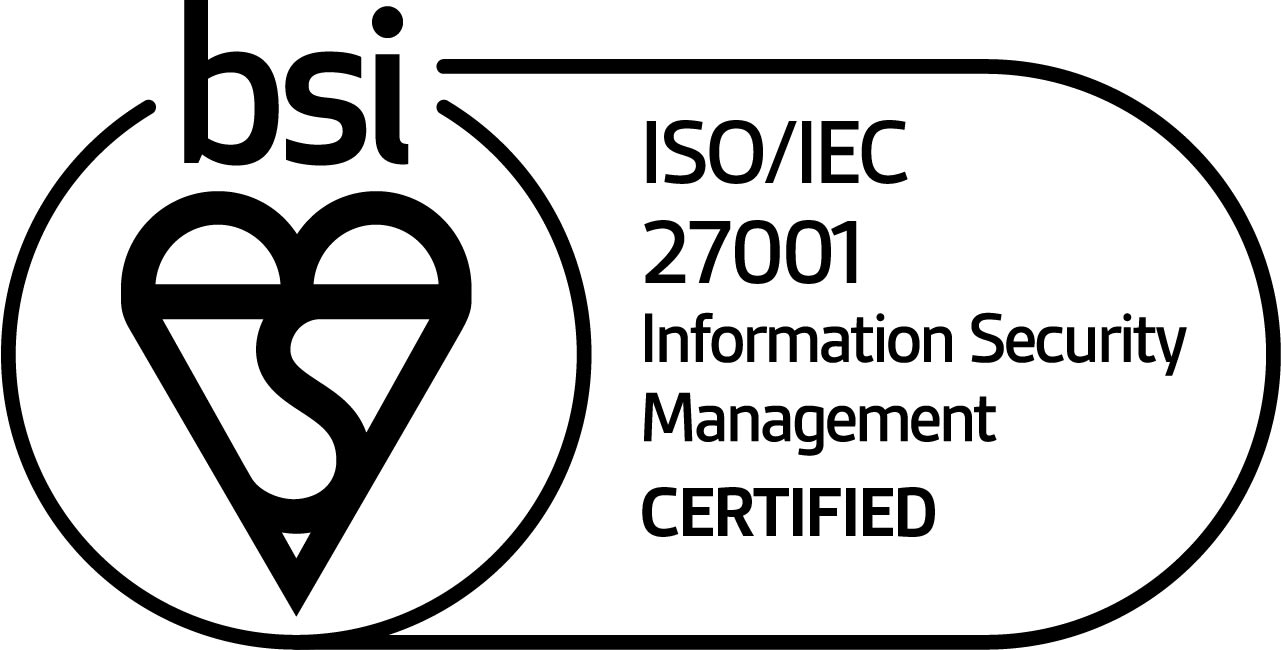 ISO/IEC 27001 Information Security Management Certified