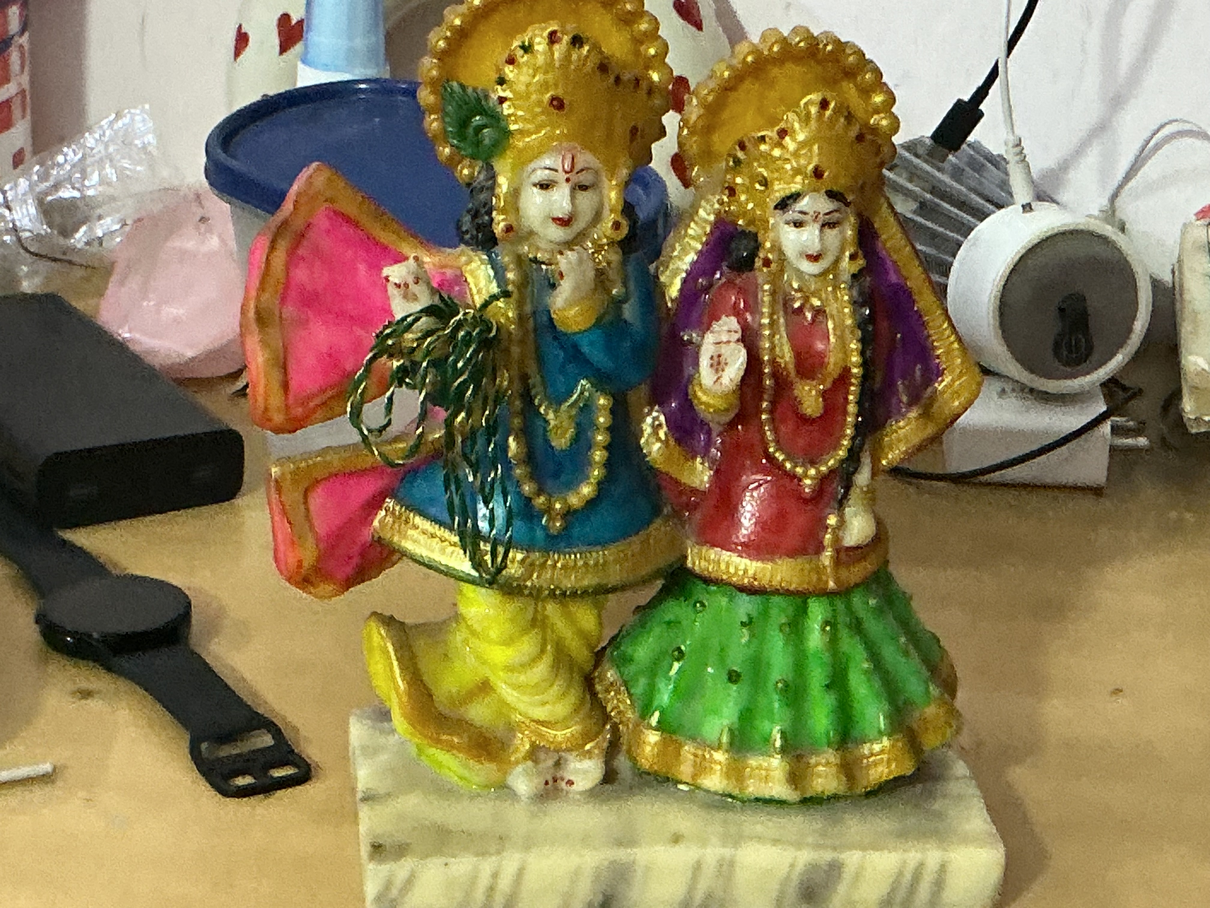 राधे राधे नी श्याम तेरे नाल जचदा राधे श्याम विच श्याम राधे विच वसदा