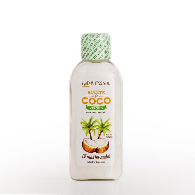 Aceite de Coco Virgen God Bless You x 125 ml