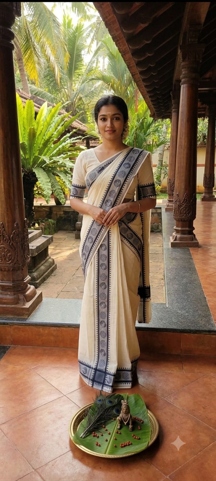 Black set mundu alternate