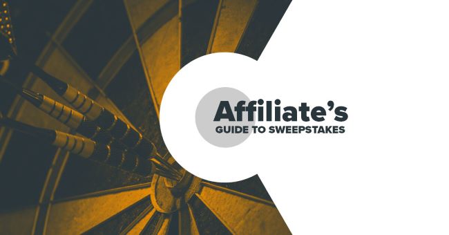 Sweepstakes Offer and affiliate marketing