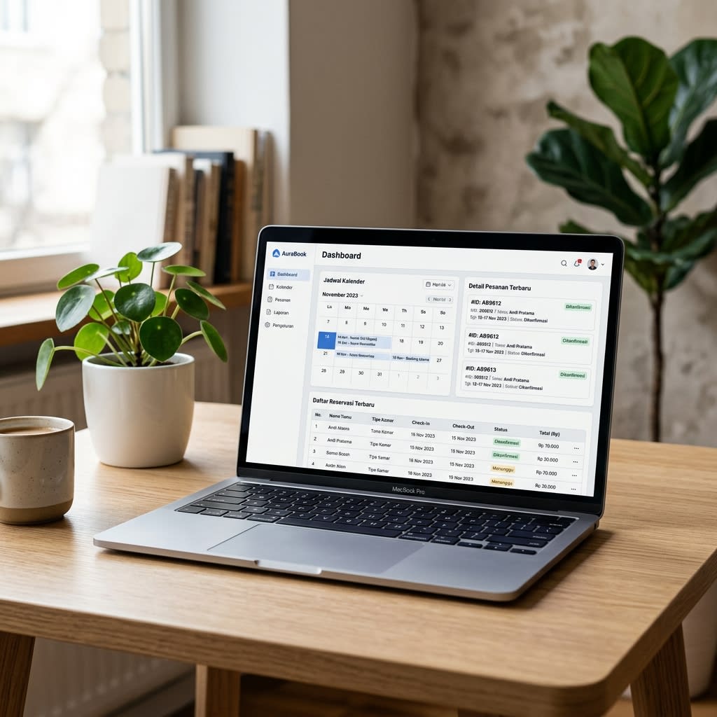Booking System Mockup