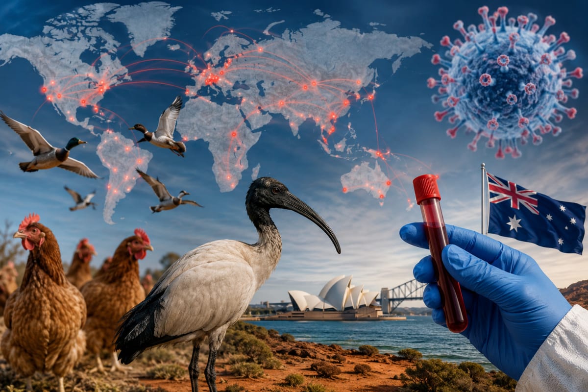 Australia Confirms First H5 Avian Influenza Case as Global Spread Reaches All Continents