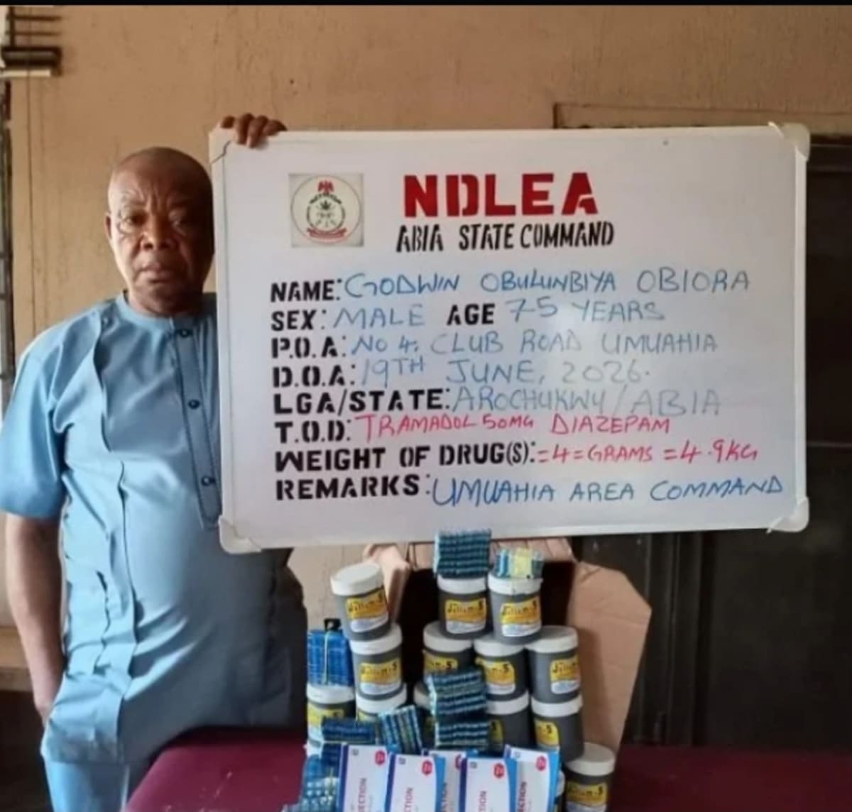 Elderly Drug Suppliers Targeting Schoolchildren Arrested in Nigeria: A Public Health Crisis Unfolds
