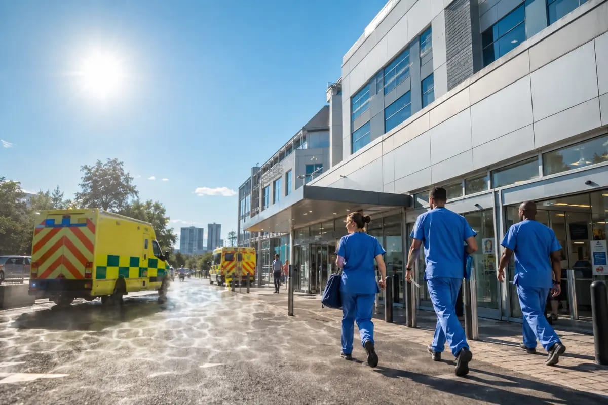 NHS urged to treat heatwaves like winter as patient surges strain services